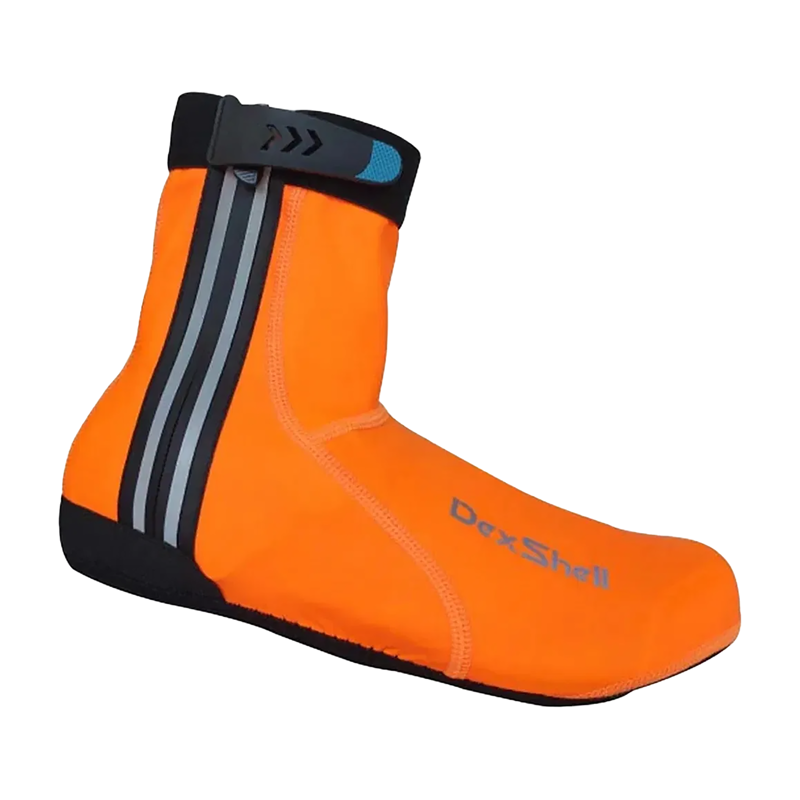 Balfes Bikes Dexshell Lightweight Stretch Fabric Overshoes in Blazing | Free postage over £30, £10 off first order, price match & 0% finance.