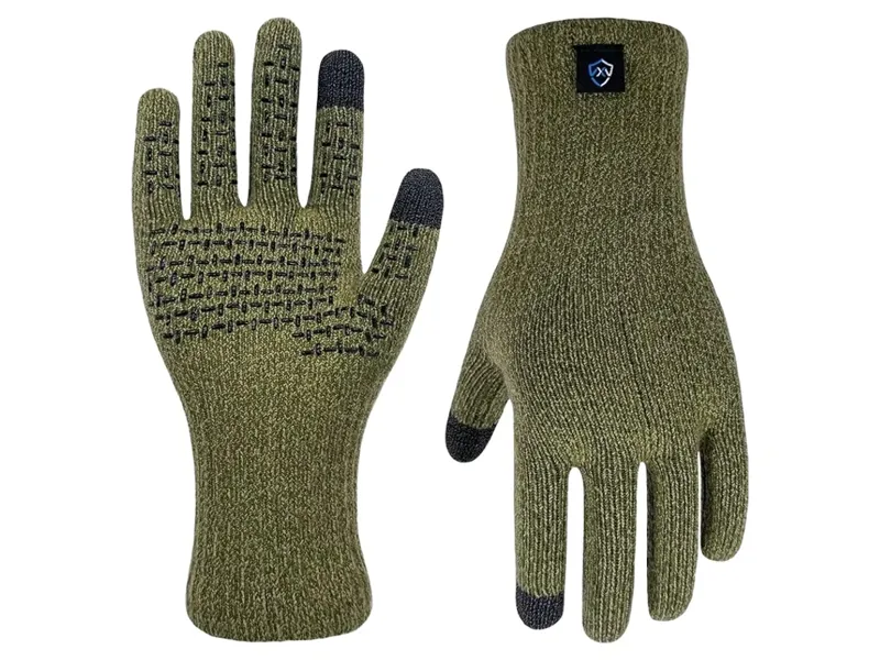 DexShell ThermFit 3.0 Gloves in Olive Green Heather-1