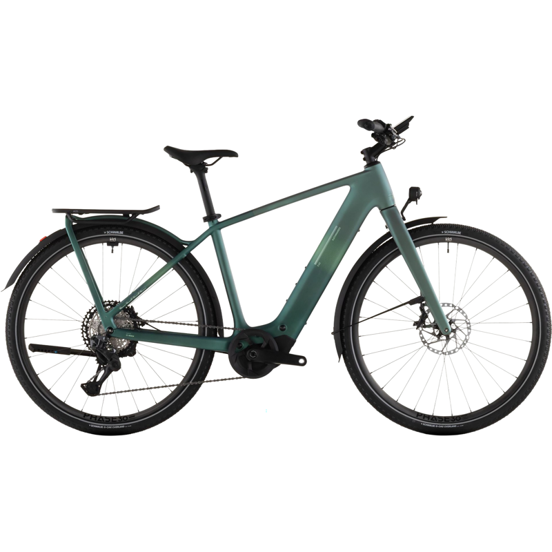 Balfes Bikes Cube Kathmandu Hybrid c:62 Slt 400x Electric Hybrid Bike 2026 in Seafoam/Chrome | Free postage over £30, £10 off first order, price match & 0% finance.