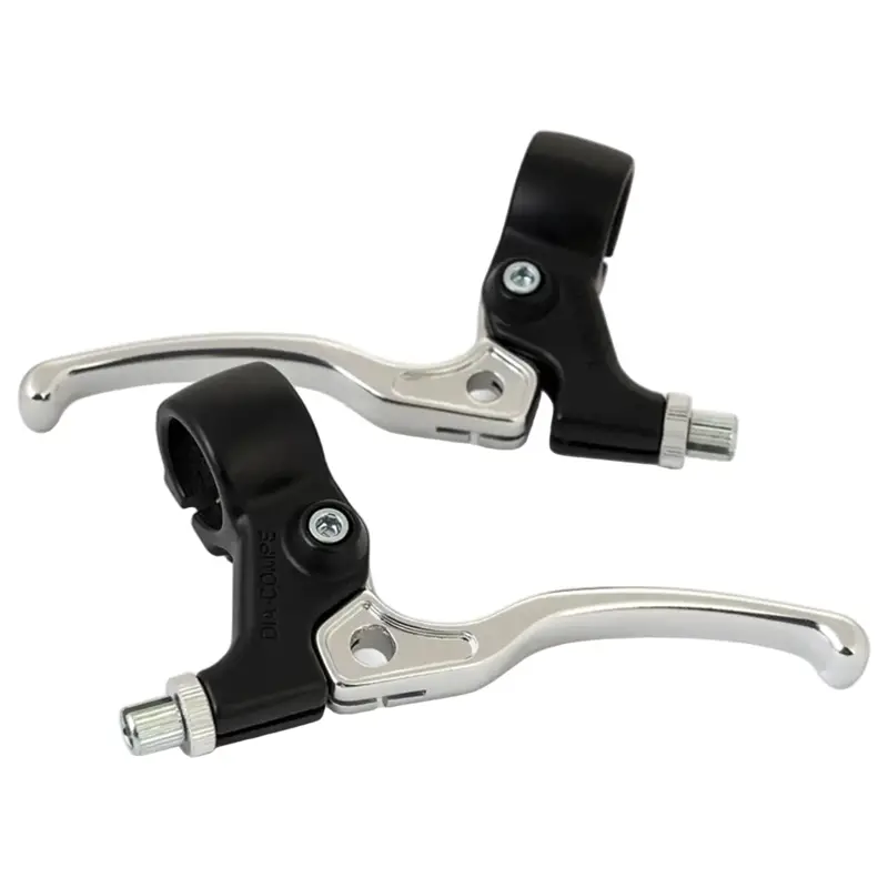 Balfes Bikes Dia-Compe Tech 5 Brake Levers 22.2mm in Black/Silver | Free postage over £30, £10 off first order, price match & 0% finance.
