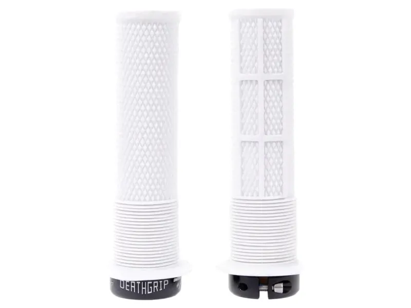 DMR Brendog DeathGrip Flange Thick Mountain Bike Grip in White