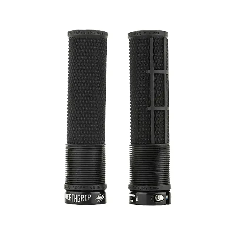 Balfes Bikes Dmr DMR Brendog Deathgrip Flangeless Grips in Black | Free postage over £30, £10 off first order, price match & 0% finance.