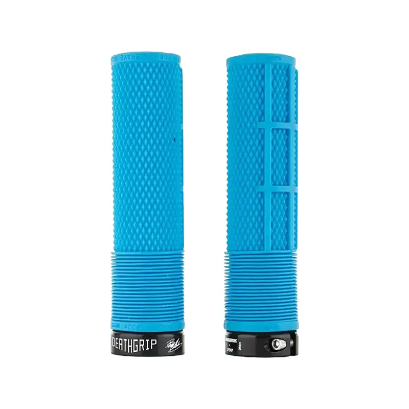 Balfes Bikes Dmr DMR Brendog Deathgrip Flangeless Grips in Blue | Free postage over £30, £10 off first order, price match & 0% finance.