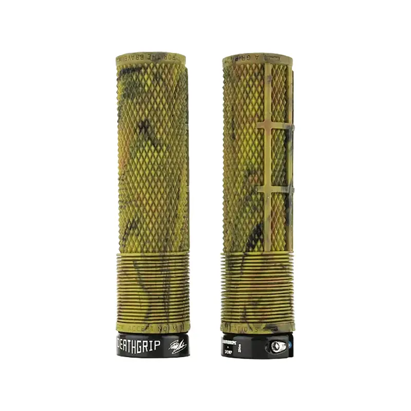 Balfes Bikes Dmr DMR Brendog Deathgrip Flangeless Grips in Camo | Free postage over £30, £10 off first order, price match & 0% finance.