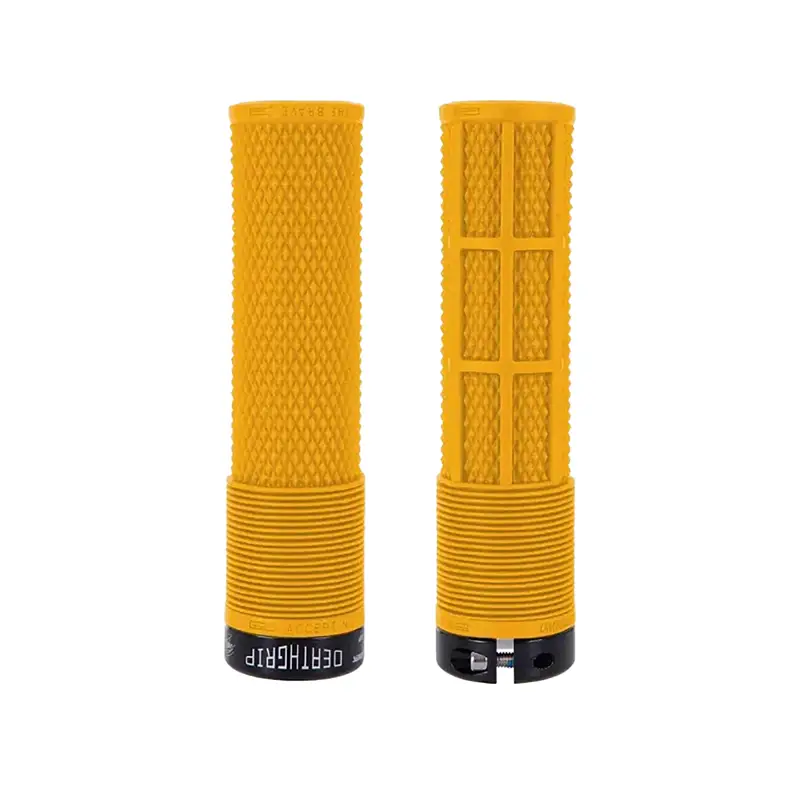 Balfes Bikes Dmr DMR Brendog Deathgrip Flangeless Grips in Gul Yellow | Free postage over £30, £10 off first order, price match & 0% finance.