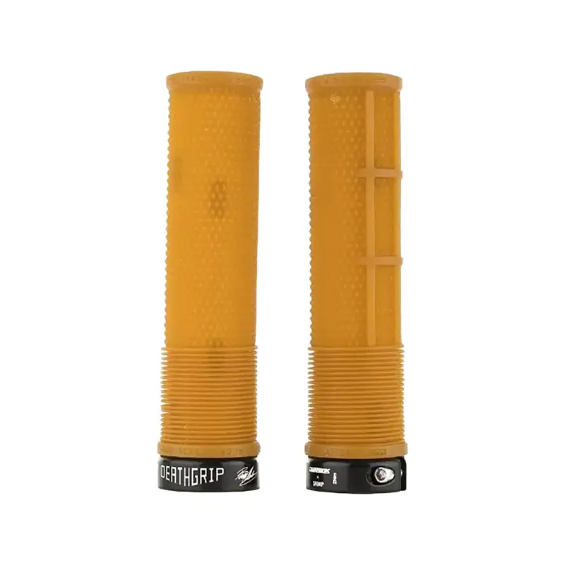 Balfes Bikes Dmr DMR Brendog Deathgrip Flangeless Grips in Gum | Free postage over £30, £10 off first order, price match & 0% finance.