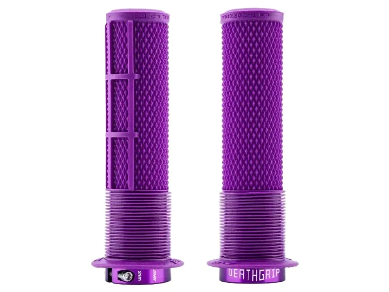 Balfes Bikes Dmr DMR DeathGrip 2 Flanged Thick Grip in Full Purple | Free postage over £30, £10 off first order, price match & 0% finance.