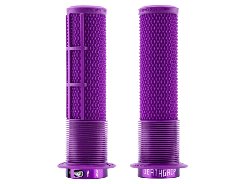 DMR DeathGrip 2 Flanged Thin Grip in Full Purple
