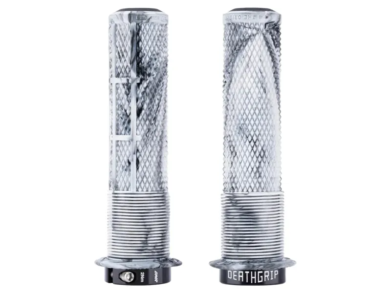 DMR DeathGrip 2 Flanged Thin Grip in Snow Camo