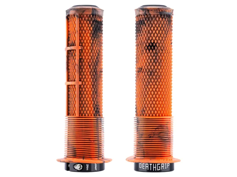 DMR DeathGrip 2 Thick Grip in Orange Marble