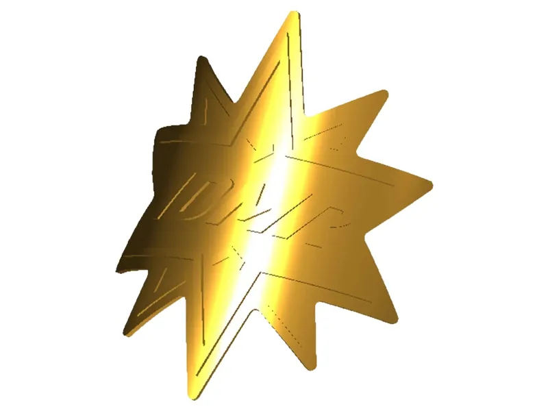 DMR star Head Badge-3