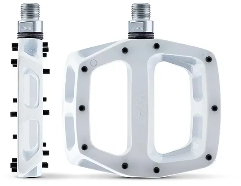 Balfes Bikes Dmr DMR V12 Flat Pedal in Pure White | Free postage over £30, £10 off first order, price match & 0% finance.