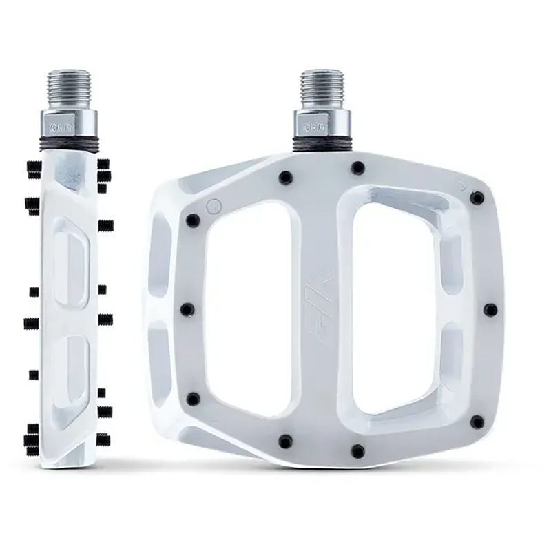 Balfes Bikes Dmr DMR V12 Flat Pedal in Pure White | Free postage over £30, £10 off first order, price match & 0% finance.