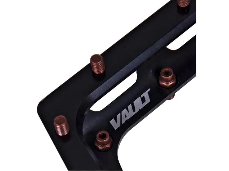 DMR Vault LE Flat Pedals in Black with Copper Pins-6