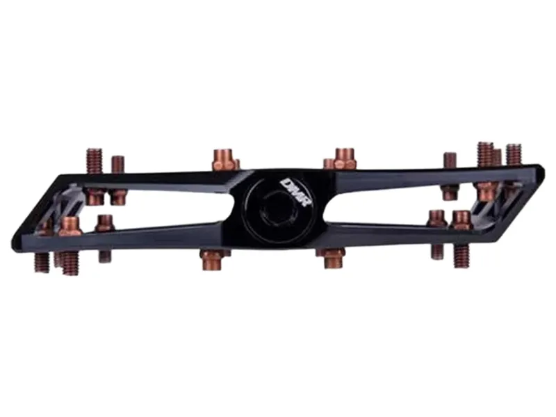 DMR Vault LE Flat Pedals in Black with Copper Pins-5
