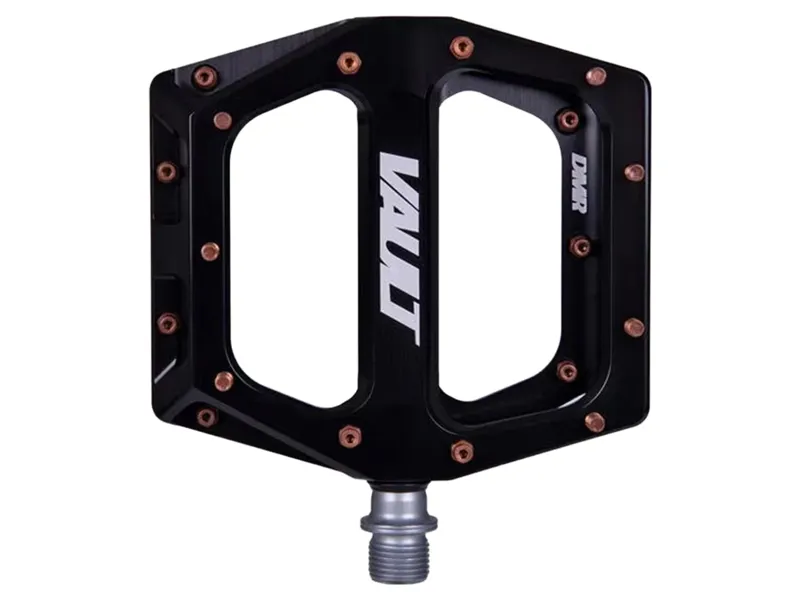 DMR Vault LE Flat Pedals in Black with Copper Pins-1