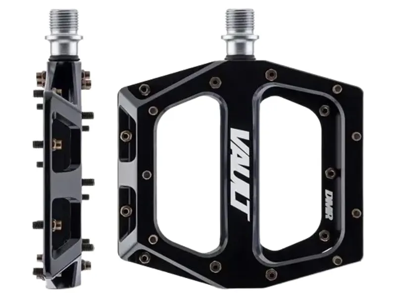DMR Vault LE Flat Pedals in Black with Copper Pins