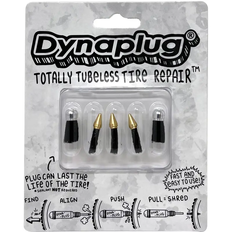 Balfes Bikes Dynaplug Plug Tubeless Repair Pack 3 x Soft Nose and 2 x Mega Plugs Pack | Free postage over £30, £10 off first order, price match & 0% finance.