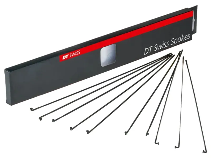 DT Swiss Aero Lite black spokes in Black