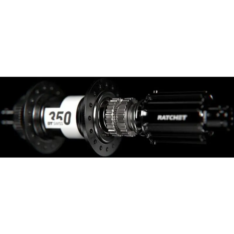 DT Swiss 350 Classic Disc Centre-Lock 142 x 12 mm Shimano Road 24 Hole Hub in Black-1