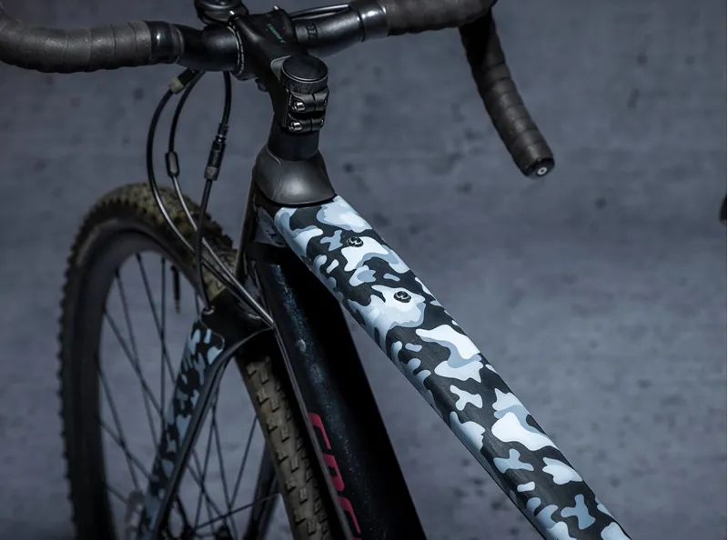 Dyedbro Gravel Frame Protection Kit in Camo-3