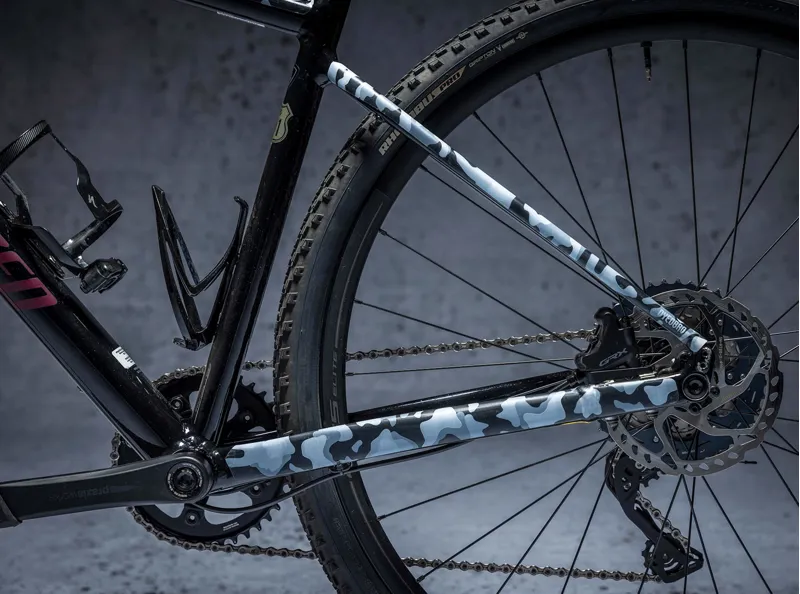 Dyedbro Gravel Frame Protection Kit in Camo-5