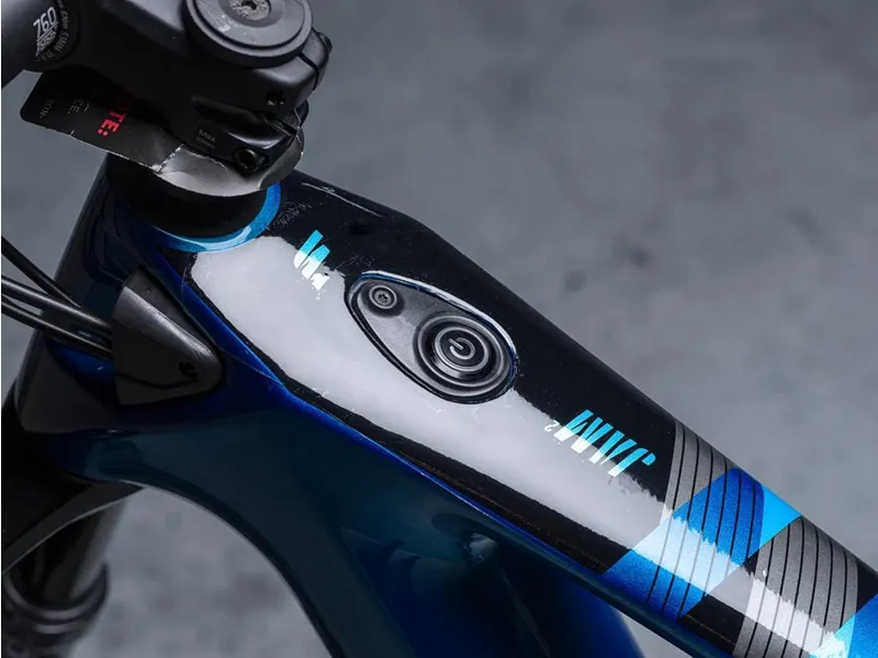 DYEDBRO MTB Frame Protection Clear in Gloss Black-3