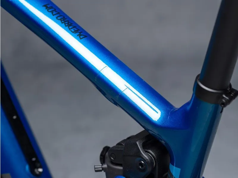 DYEDBRO MTB Frame Protection Clear in Gloss White-3