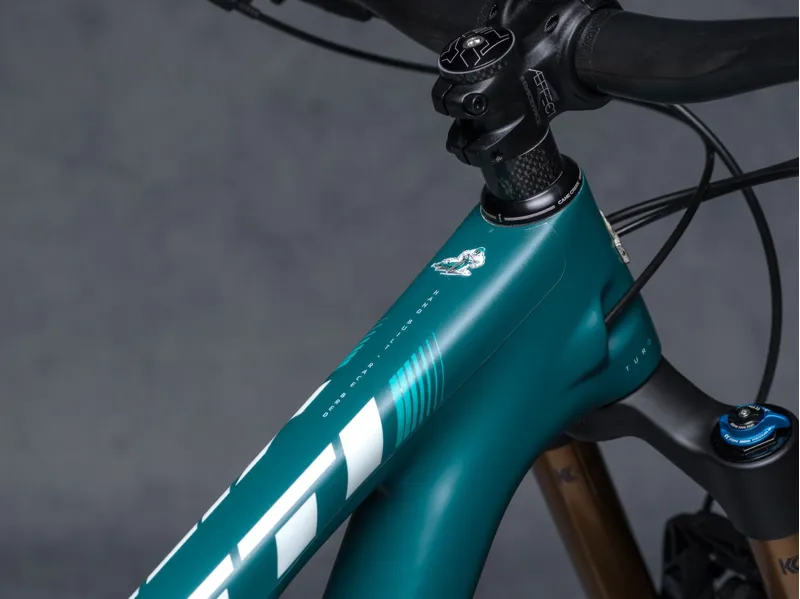 DYEDBRO MTB Frame Protection Clear in Matte White-3