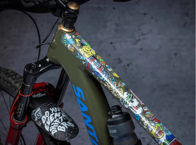 Dyedbro Juay x Dyedbro MTB Frame Protection Kit in Colour-3