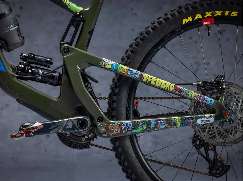 Dyedbro Juay x Dyedbro MTB Frame Protection Kit in Colour-5