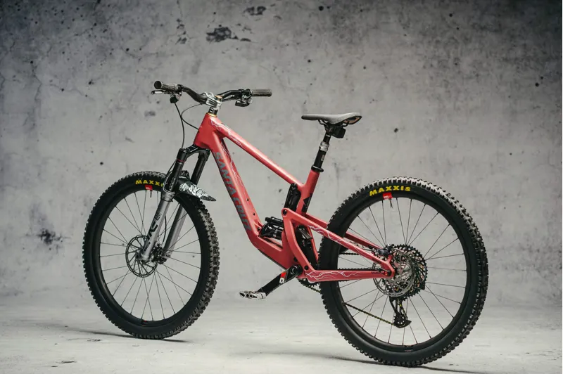 Dyedbro Lightning MTB Frame Protection Kit in Pink-3