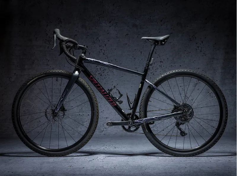 Dyedbro Lightning Gravel Frame Protection Kit in Pink-1