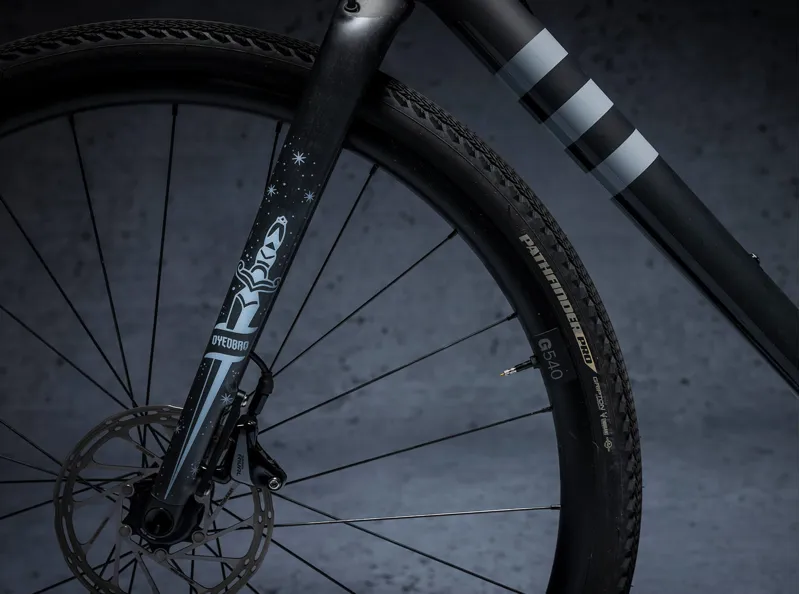 Dyedbro Old School Tattoo Gravel Frame Protection Kit in White-5