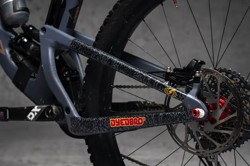 Dyedbro RRR x Dyedbro MTB Frame Protection Kit in Black-5