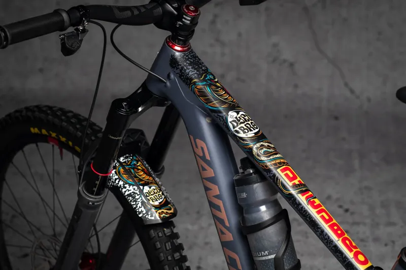 Dyedbro RRR x Dyedbro MTB Frame Protection Kit in Black-9