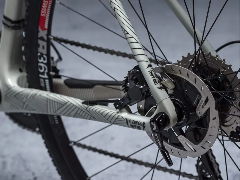 Dyedbro Stay Free MTB Frame Protection Kit in White-3