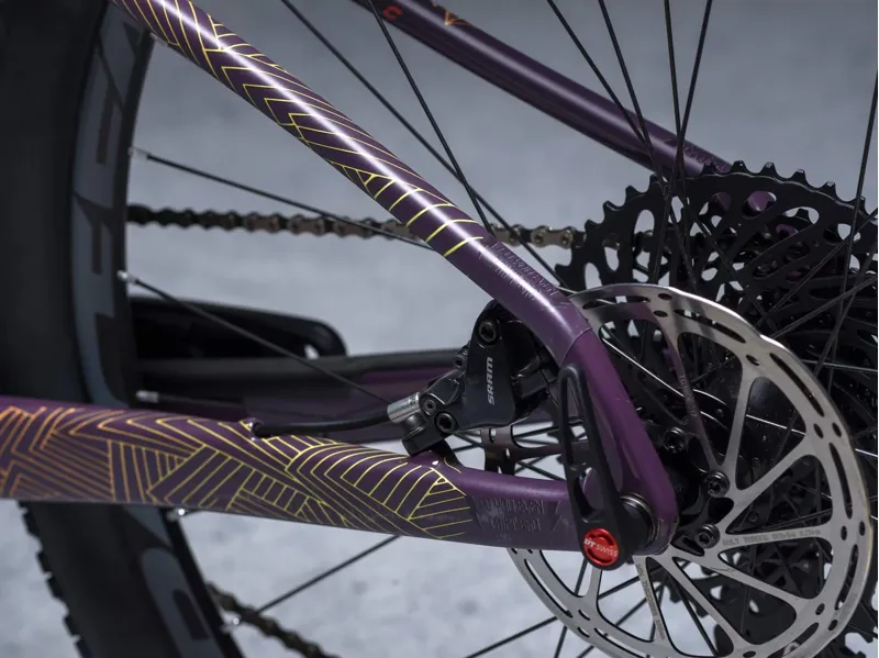 Dyedbro Stay Free MTB Frame Protection Kit in Colour-3