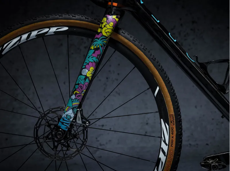 Dyedbro Victor Brousseaud Artist Series Gravel Frame Protection Kit-5