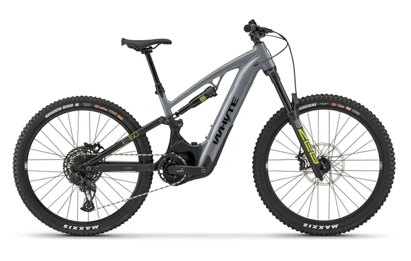 ONE OFF Whyte Bikes E-160 S Enduro Electric Mountain Bike Medium 2024 in Grey Matt Black 