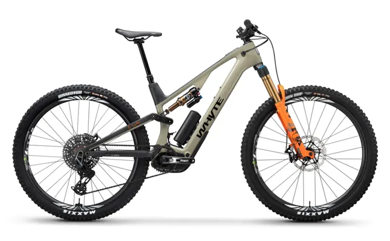 ONE OFF Whyte Bikes E-Lyte 150 Works Trail/Enduro Electric Mountain Bike Large 2024 in Olive
