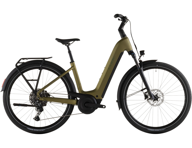 Balfes Bikes Cube Touring Hybrid Pro 800 EE Electric Hybrid Bike 2026 in Goldenlime/Black | Free postage over £30, £10 off first order, price match & 0% finance.