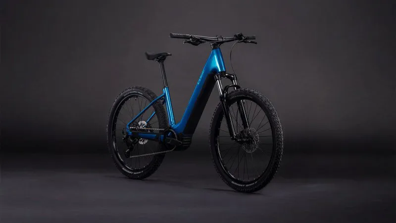 Cube Reaction Hybrid Performance 600 EE Electric Mountain Bike 2026 in ElectricBlue/Dazzle-6
