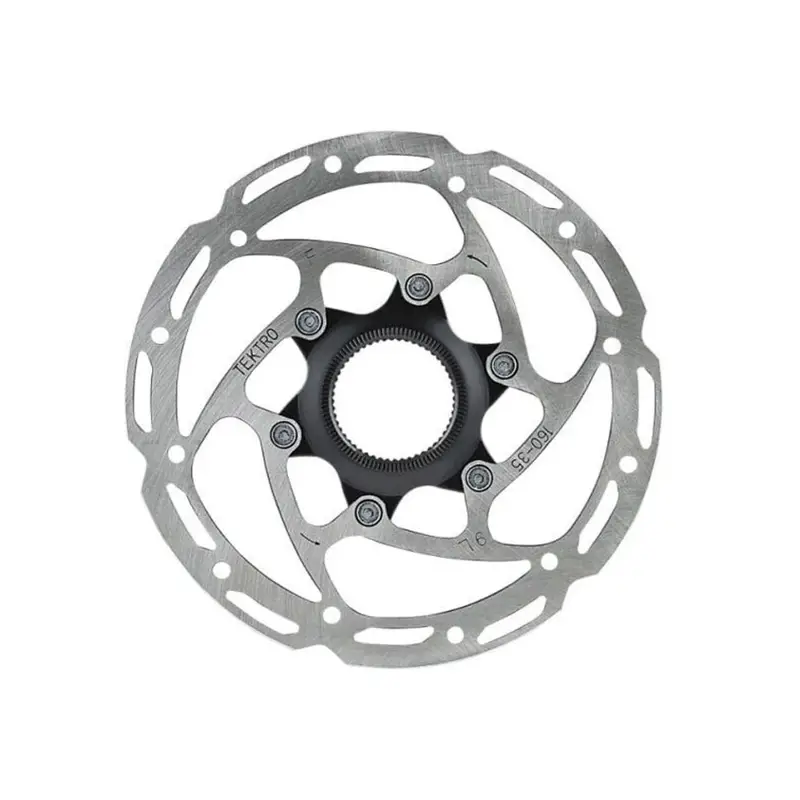 Balfes Bikes Tektro TR160-35 Center Lock Rotor 160mm in Black/Silver | Free postage over £30, £10 off first order, price match & 0% finance.