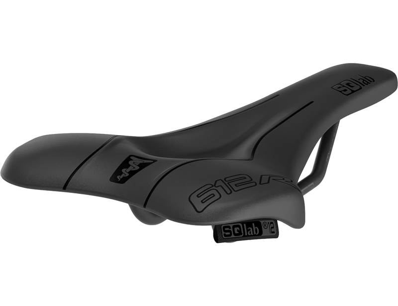 SQlab 612 Ergowave R S-Tube Saddle in Black-4