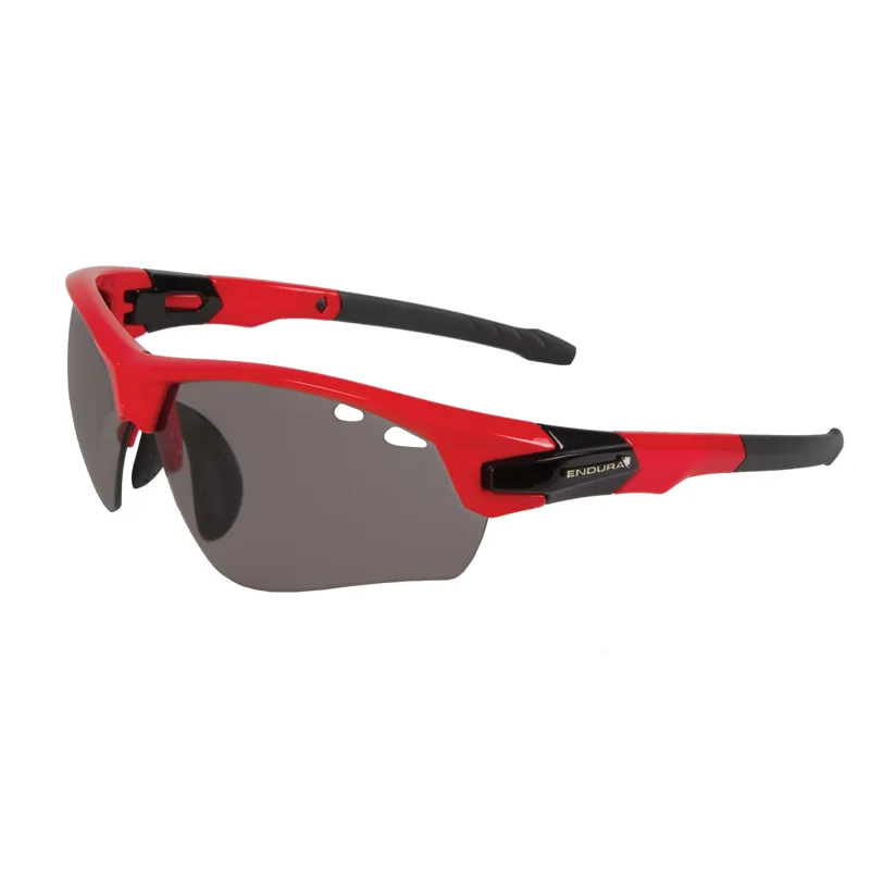 Endura Char Glasses in Red
