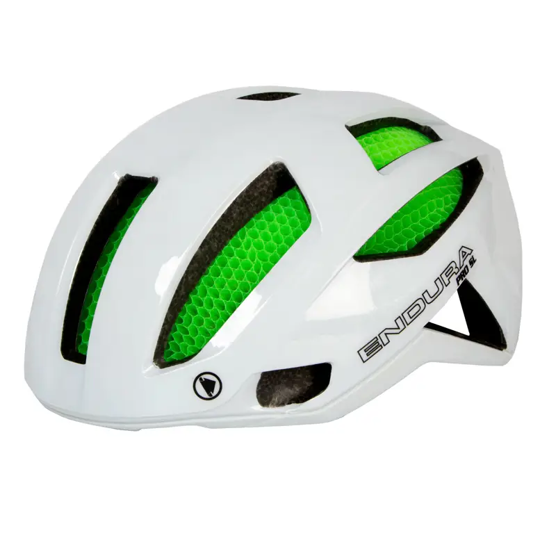 Balfes Bikes Endura Pro SL Road Cycling Helmet in White | Free postage over £30, £10 off first order, price match & 0% finance.