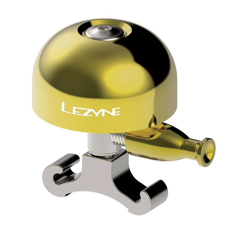 Lezyne Classic Brass Bell in Gold Small