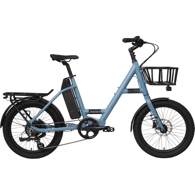 Balfes Bikes Reid e20 Commuter City Electric Bike 2027 in Blue Grey | Free postage over £30, £10 off first order, price match & 0% finance.