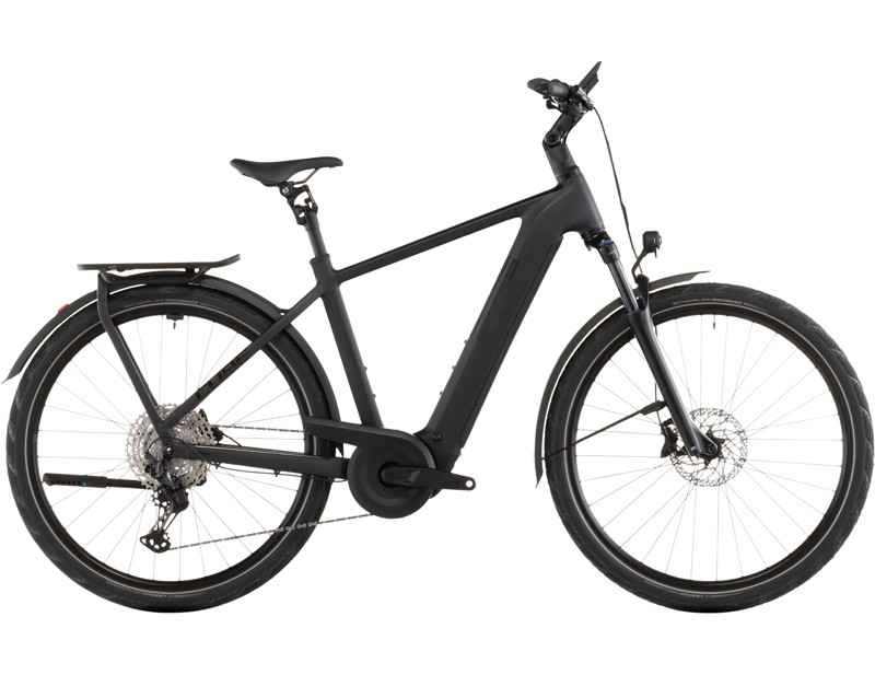 Balfes Bikes Cube Kathmandu Hybrid Pro 800 Electric Hybrid Bike 2026 in Coal/Black | Free postage over £30, £10 off first order, price match & 0% finance.
